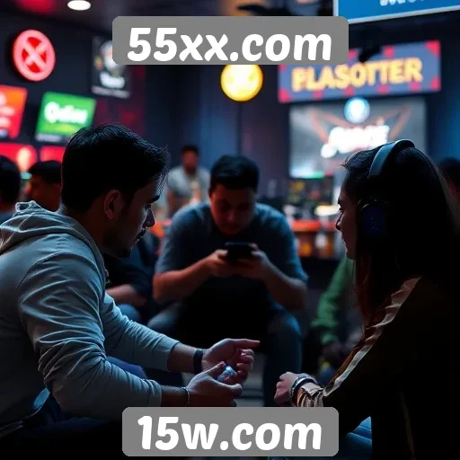 A comunidade de jogadores no 55xx.com